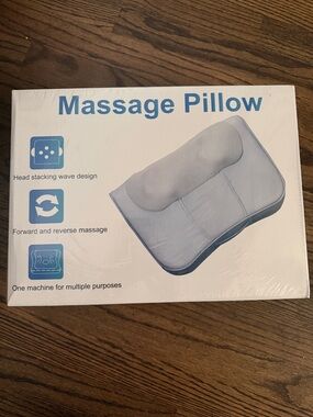 Massage Pillow - Light Blue